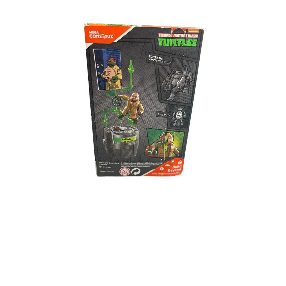 Mega Construx: Raphael (In Disguise) Mutagen Canister TMNT Collectors Series